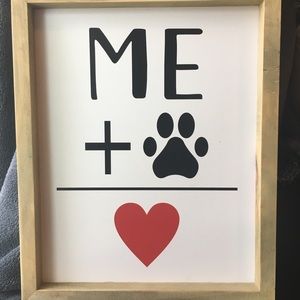 Picture frame for the dog lovers